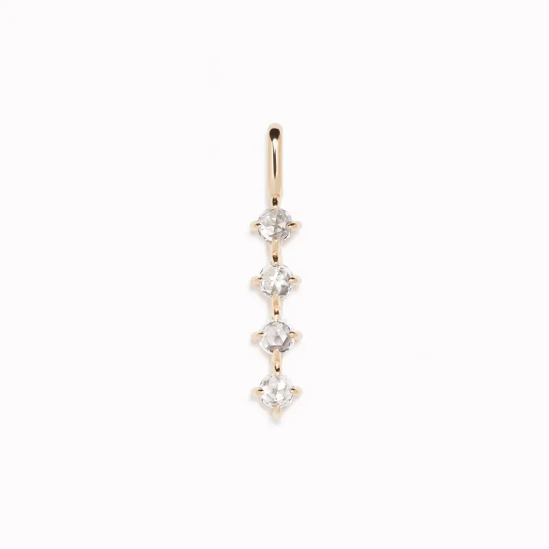 Diamond Drop Pendant 14k Gold sold by Linjer