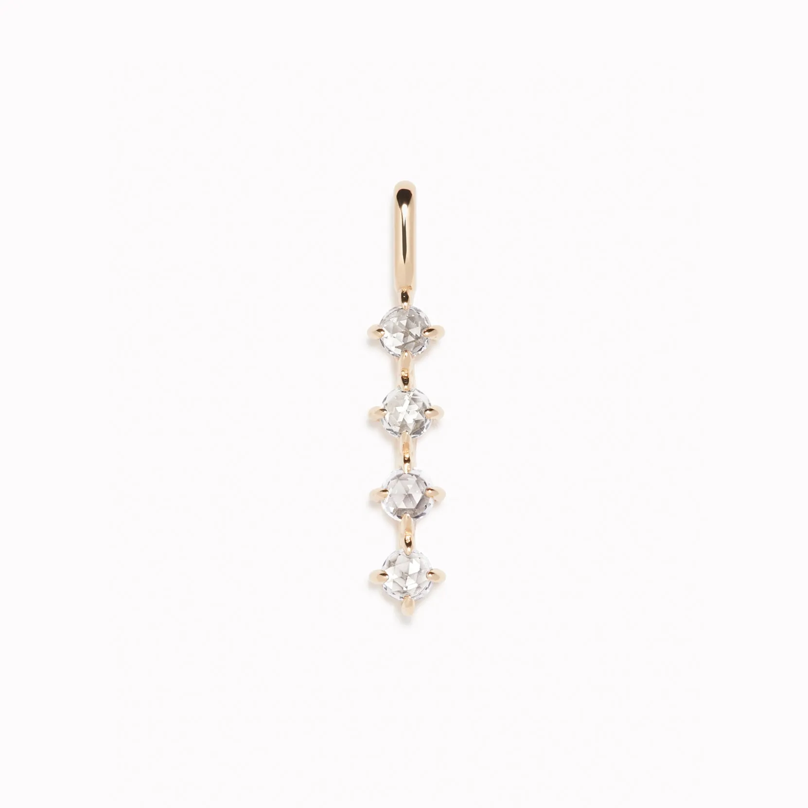 Diamond Drop Pendant 14k Gold sold by Linjer