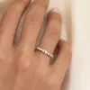Graduated Diamond Ring 14k Gold - Giselle sold by Linjer