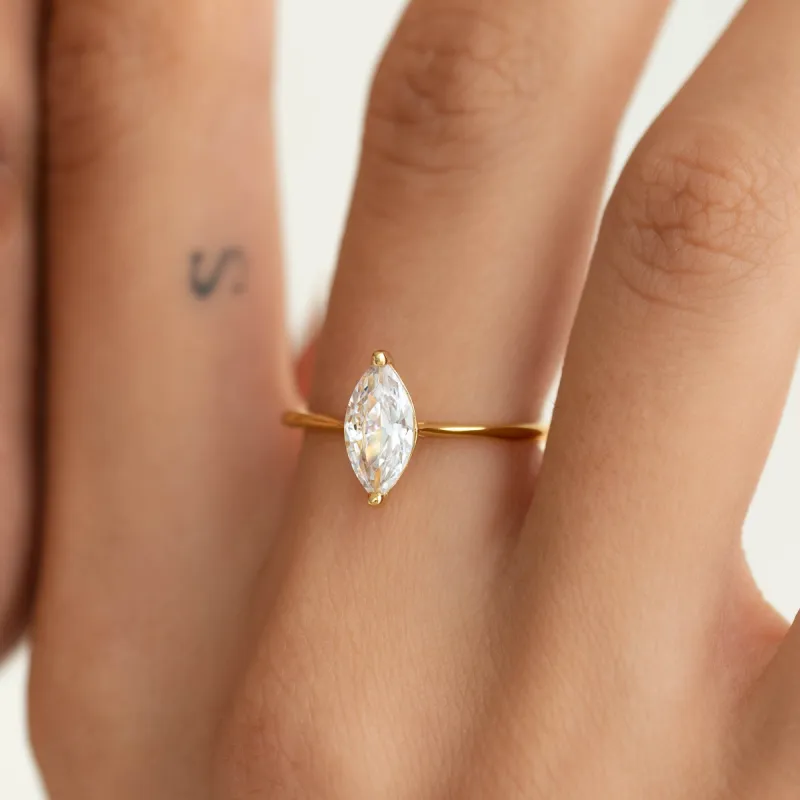 Marquise Ring - Adelaide sold by Linjer