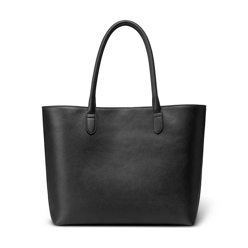 The Soft Tote - Black sold by Linjer