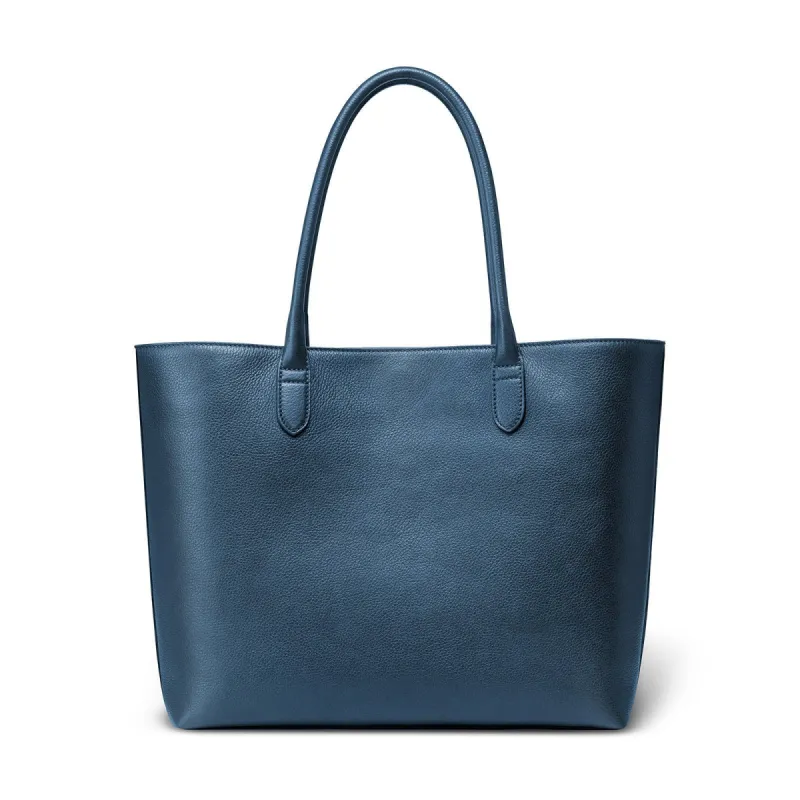 The Soft Tote - Bright Navy sold by Linjer