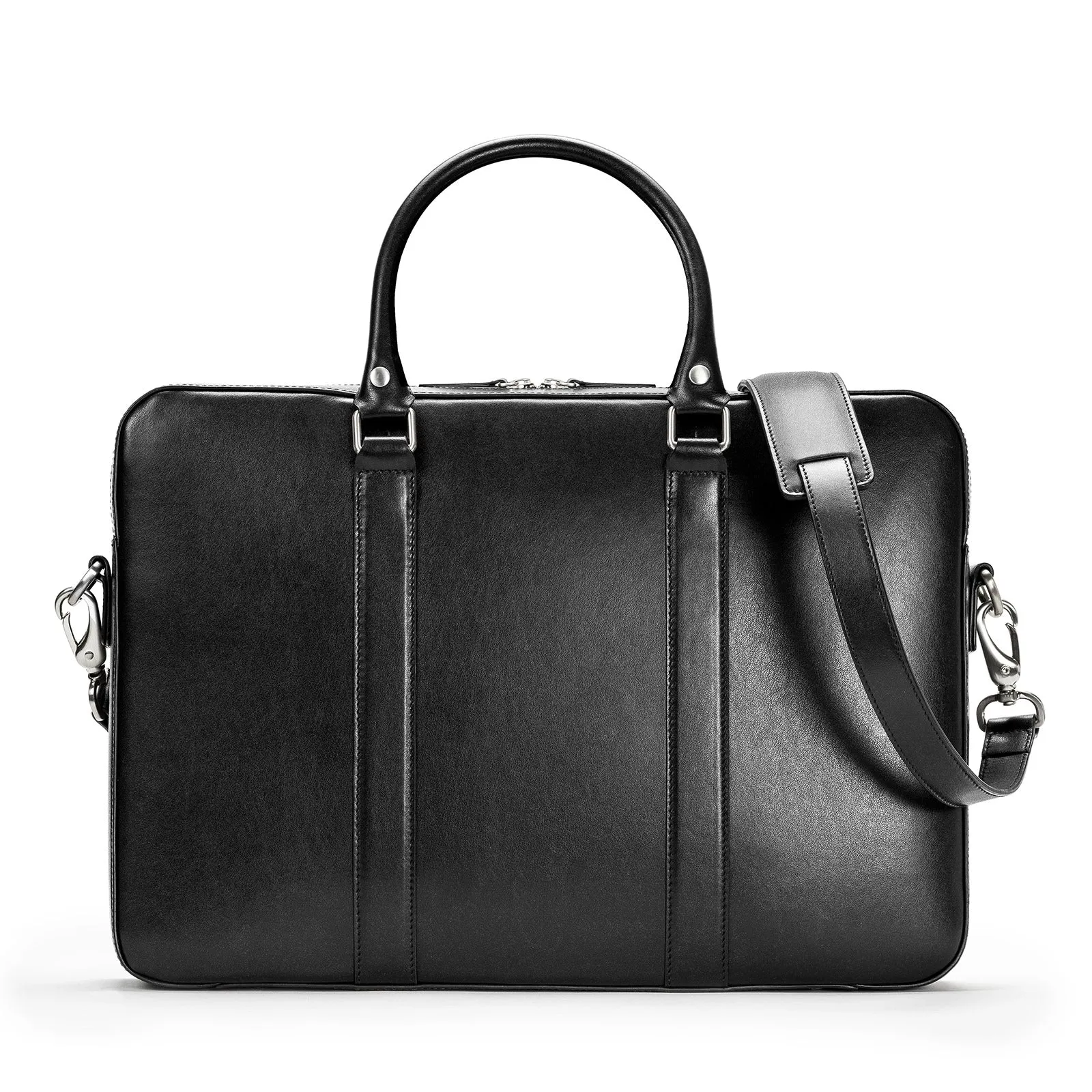The Soft Briefcase - Black sold by Linjer