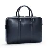 The Soft Briefcase - Navy sold by Linjer