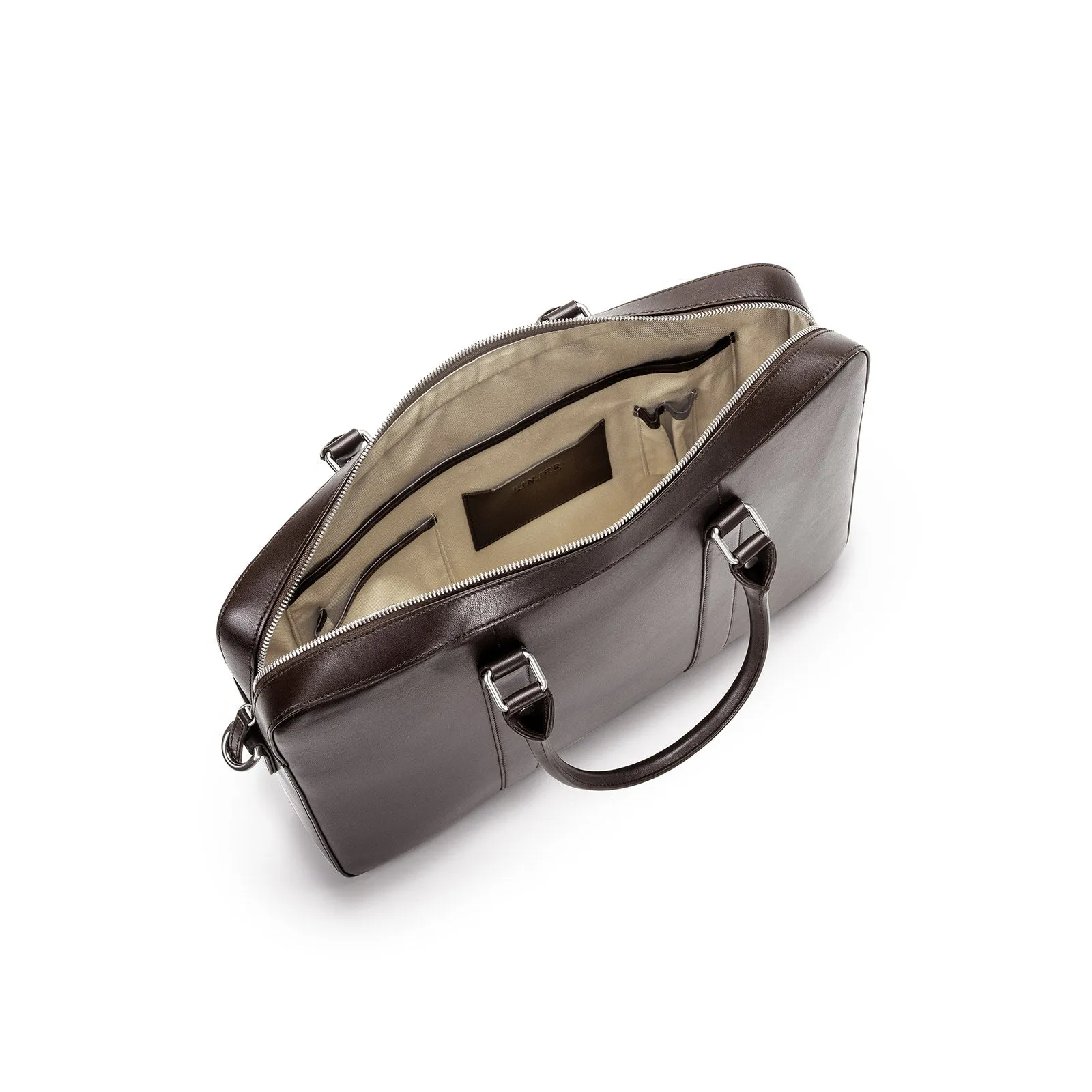 The Soft Briefcase - Mocha sold by Linjer product image thumbnail 5
