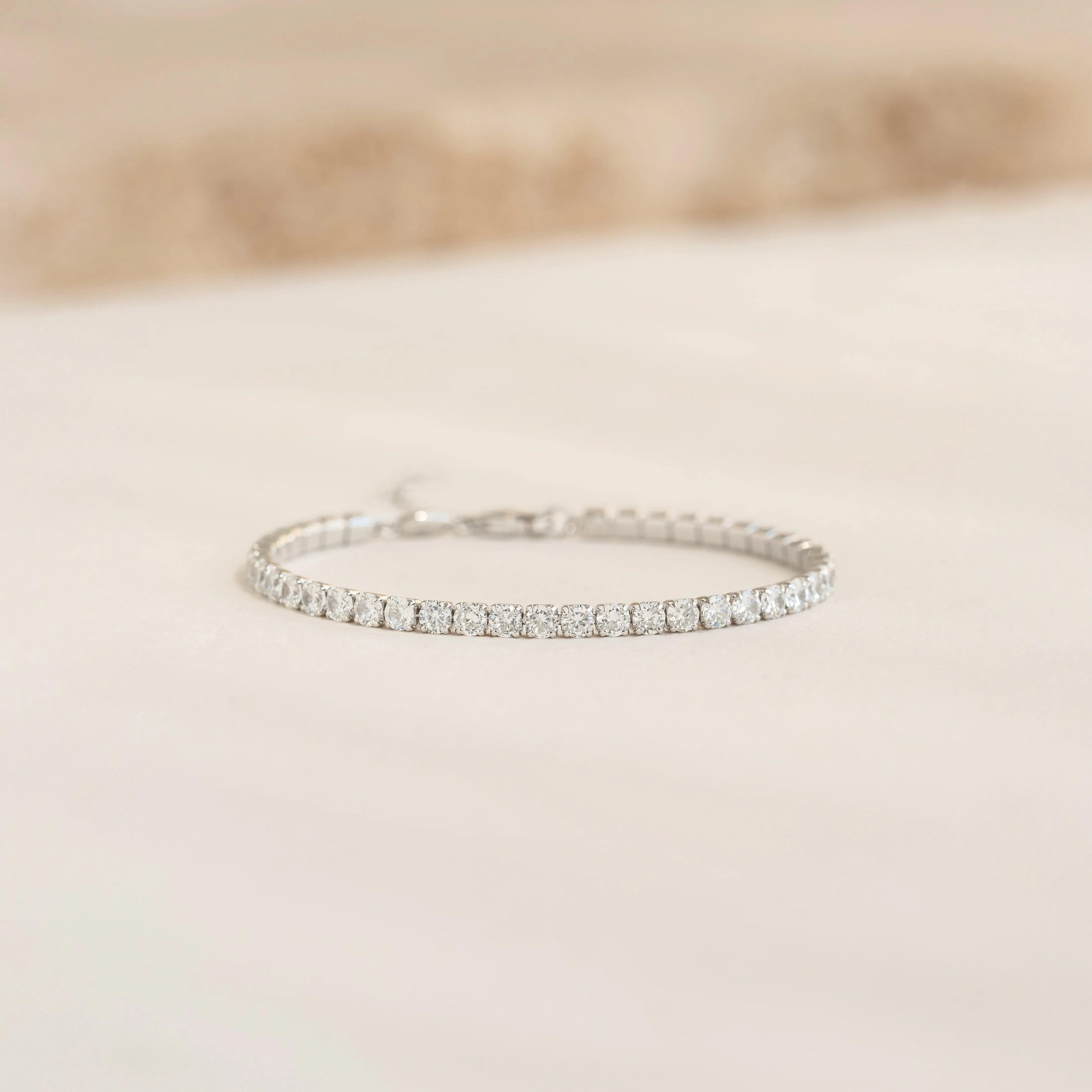 Tennis Bracelet Silver - Zilla sold by Linjer product image thumbnail 2