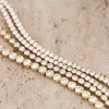 Half Diamond Tennis Bracelet 14k Yellow Gold (0.9 - 1.0 ct tw) sold by Linjer