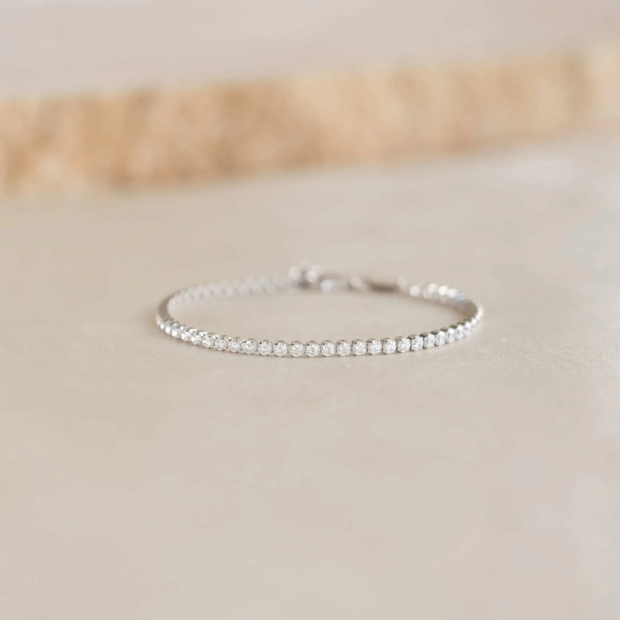 Tennis Bracelet Silver - Audrey sold by Linjer product image thumbnail 2