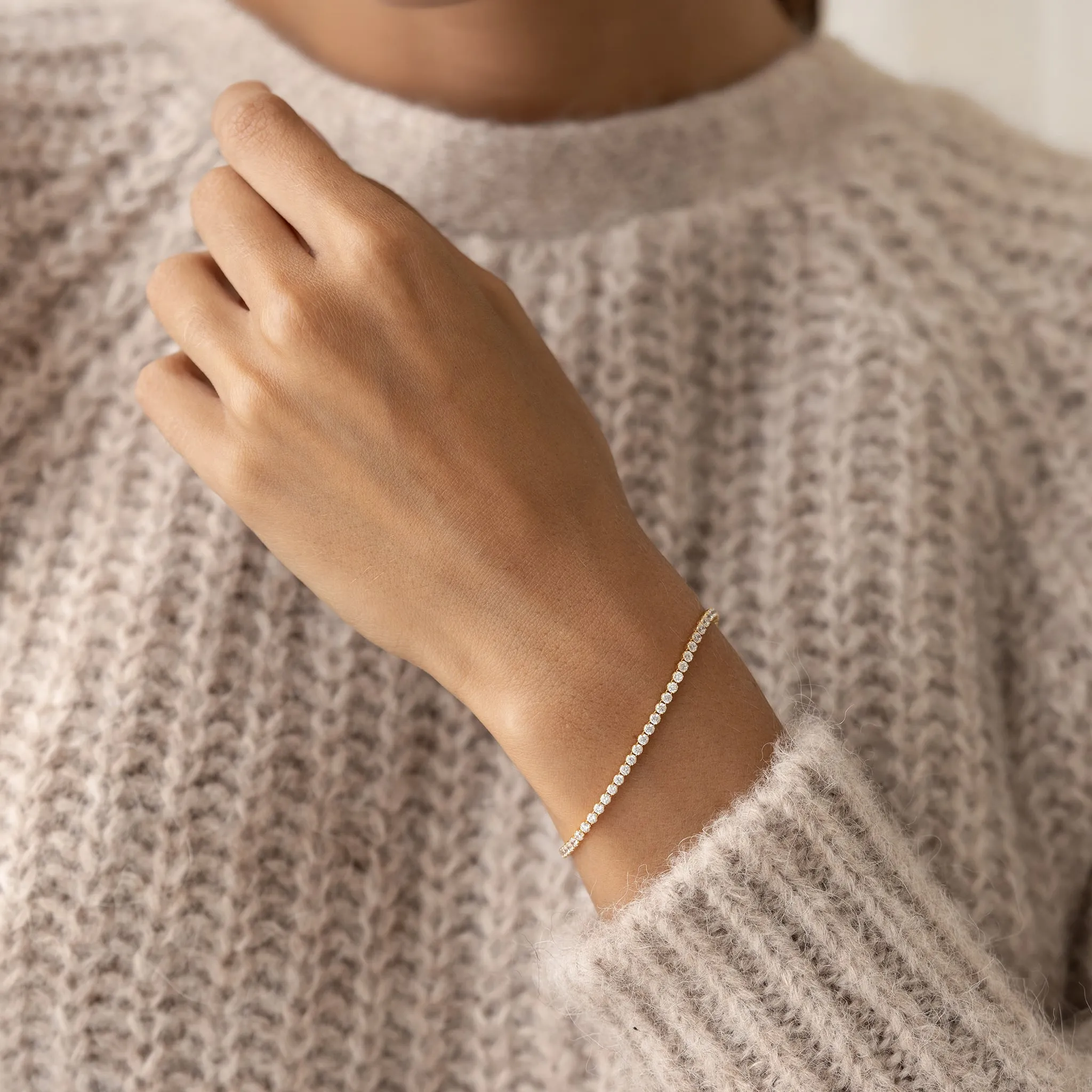 Tennis Bracelet - Audrey sold by Linjer product image thumbnail 5