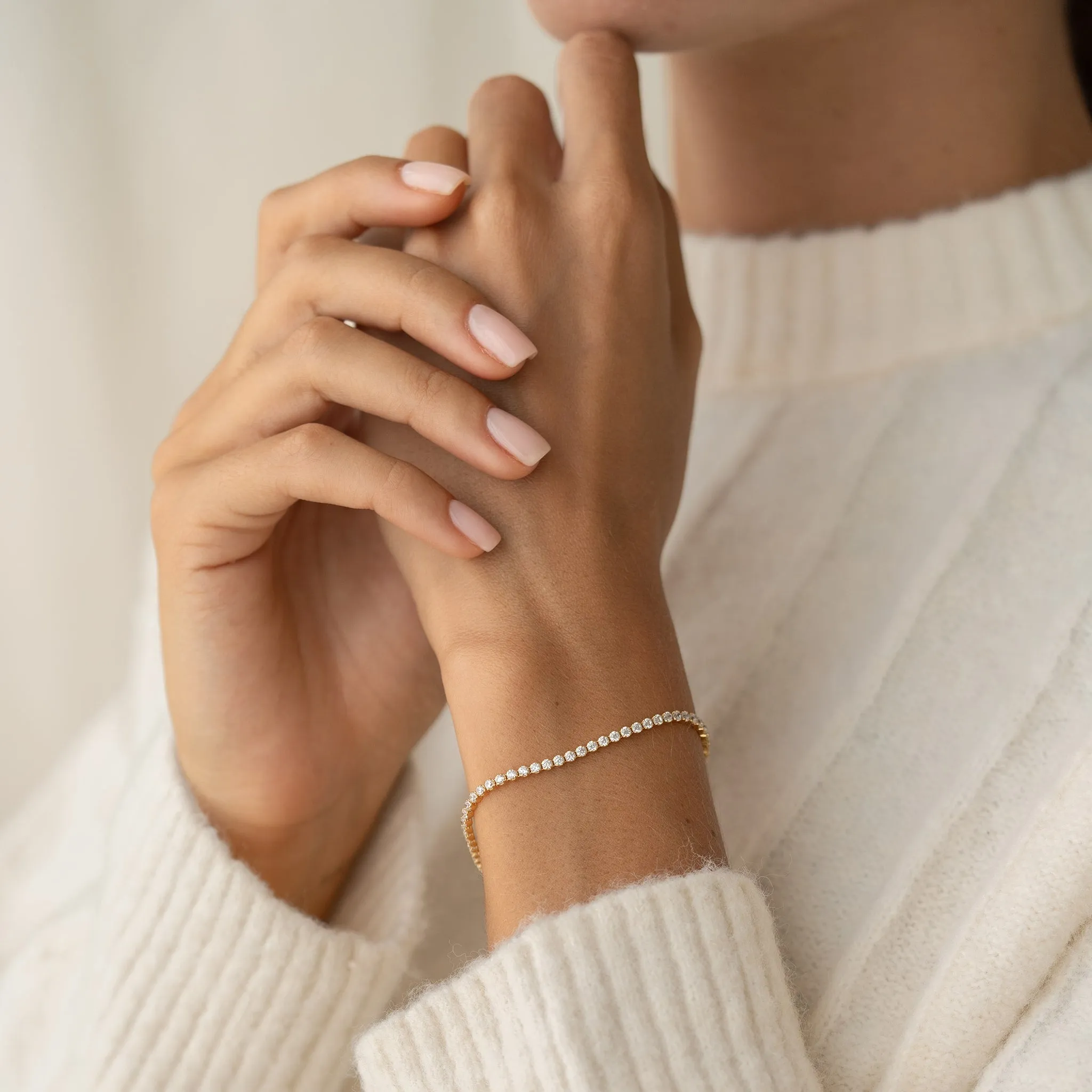 Tennis Bracelet - Audrey sold by Linjer product image thumbnail 4