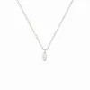 Marquise Diamond Necklace White Gold - Aletta sold by Linjer