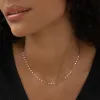14k Gold Petal Chain Necklace - Fleur sold by Linjer