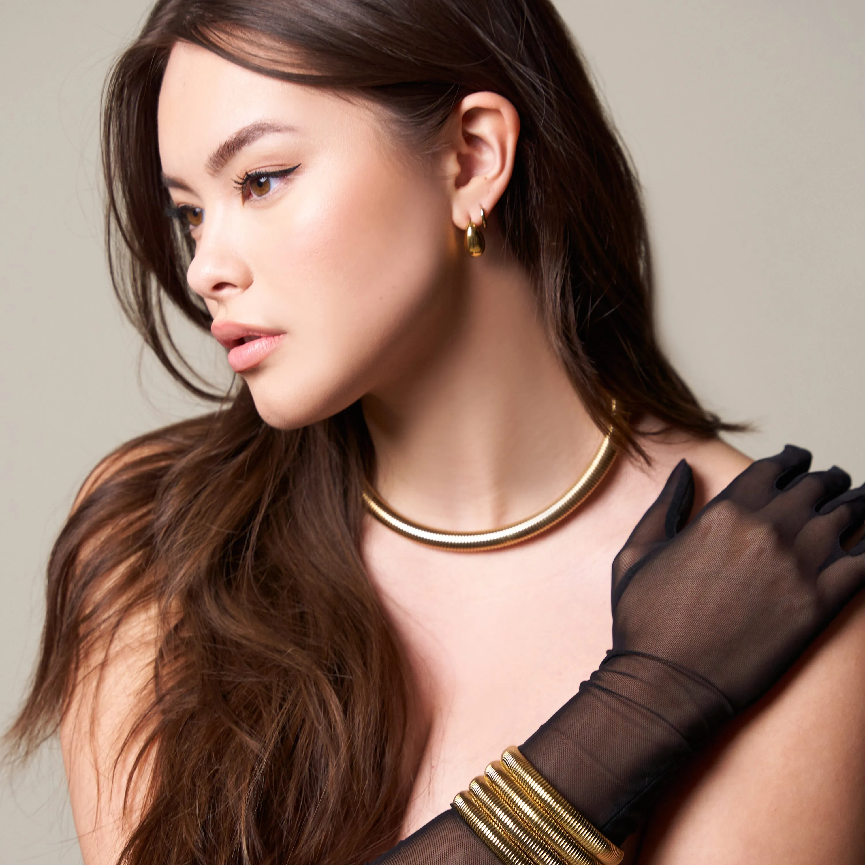 Annie Necklace Gold sold by Sugar Blossom product image thumbnail 5