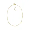 Josey Necklace (White + Gold) sold by Sugar Blossom