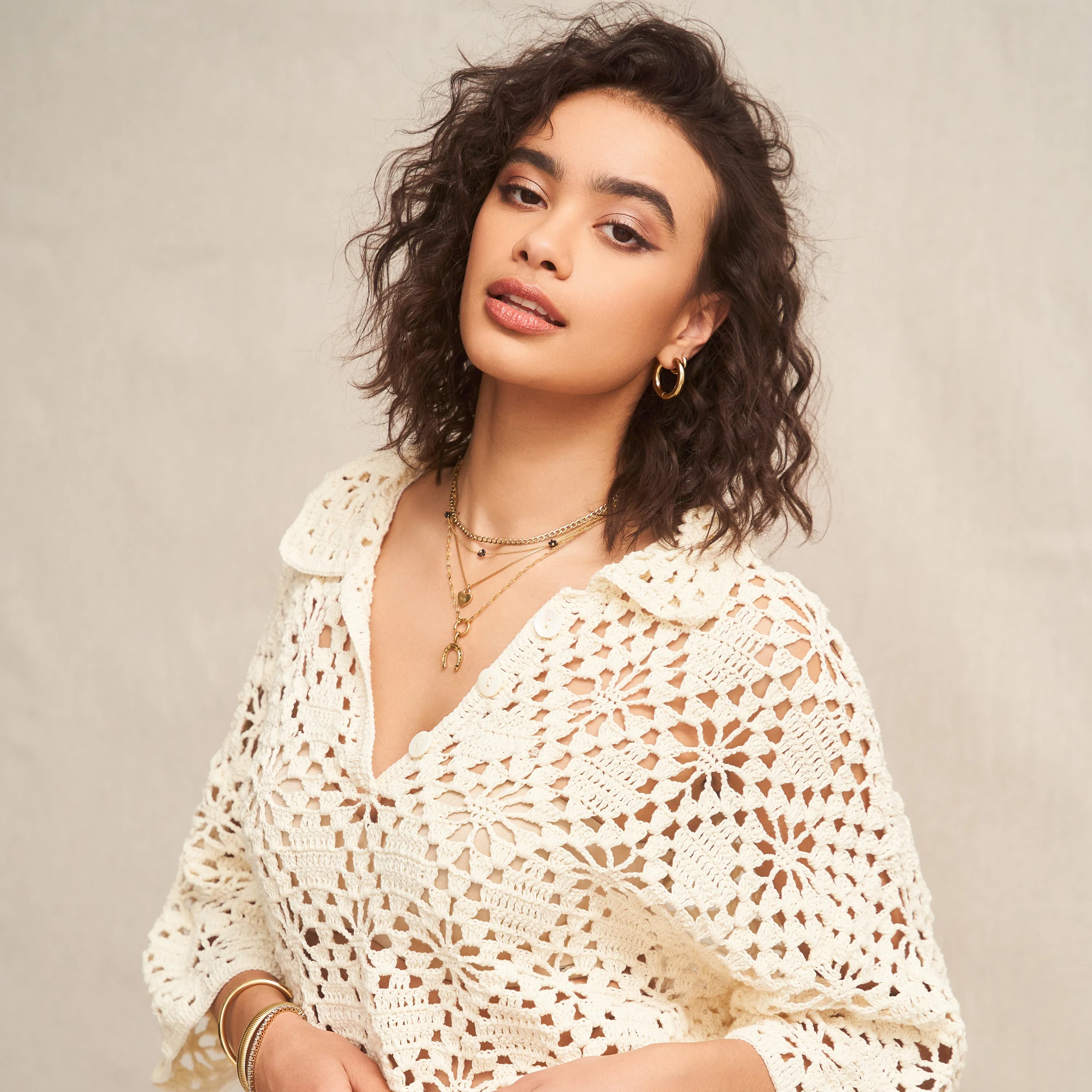 Locklyn Necklace sold by Sugar Blossom product image thumbnail 2