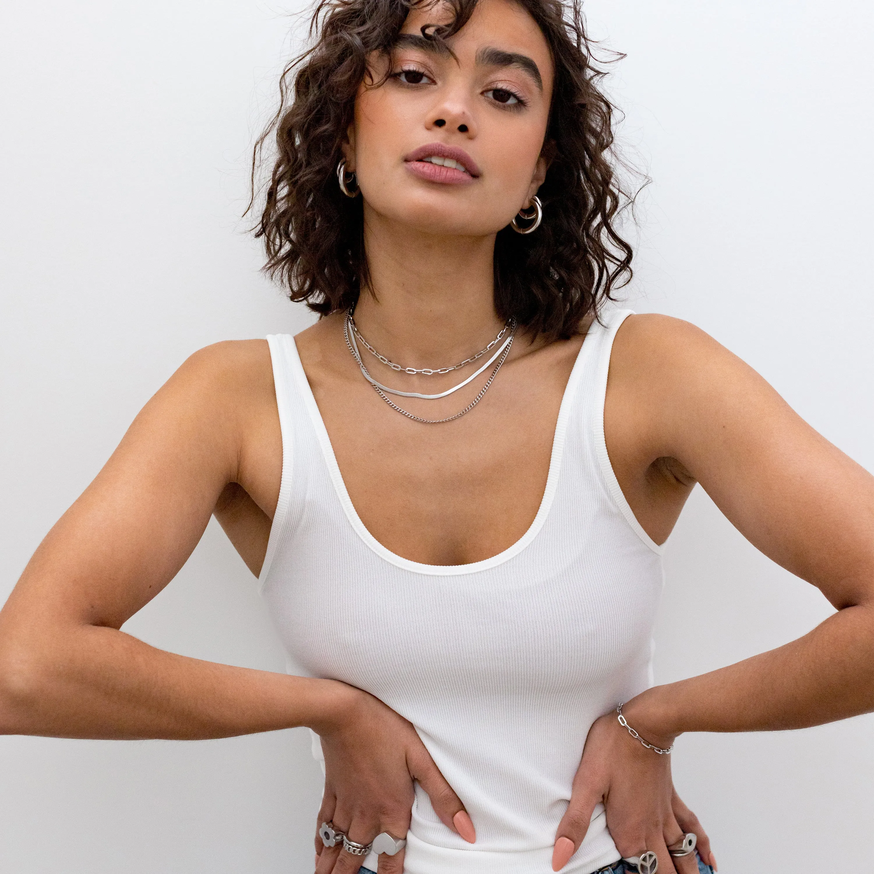 Gigi Ring Silver sold by Sugar Blossom product image thumbnail 4