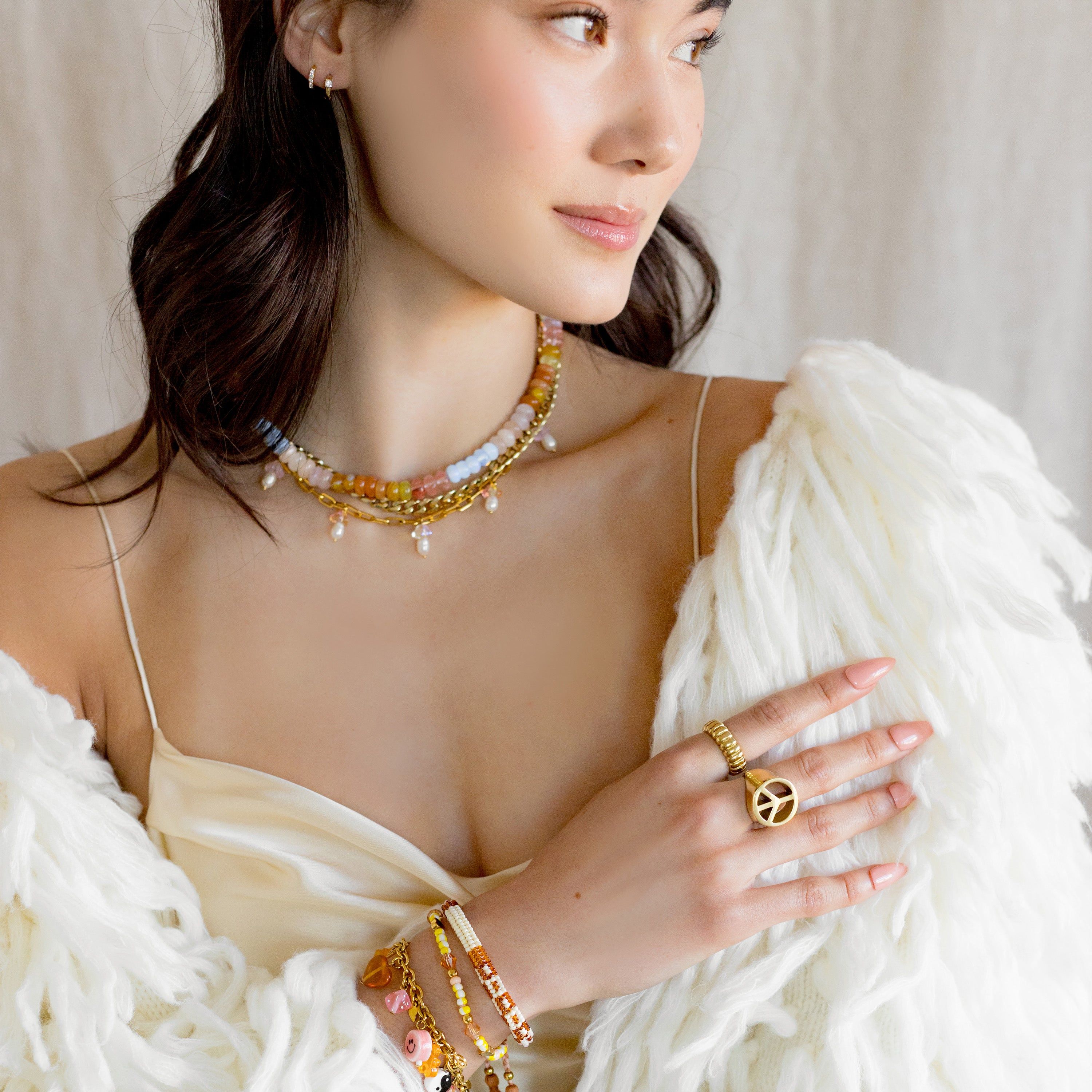 Capri Necklace sold by Sugar Blossom product image thumbnail 4