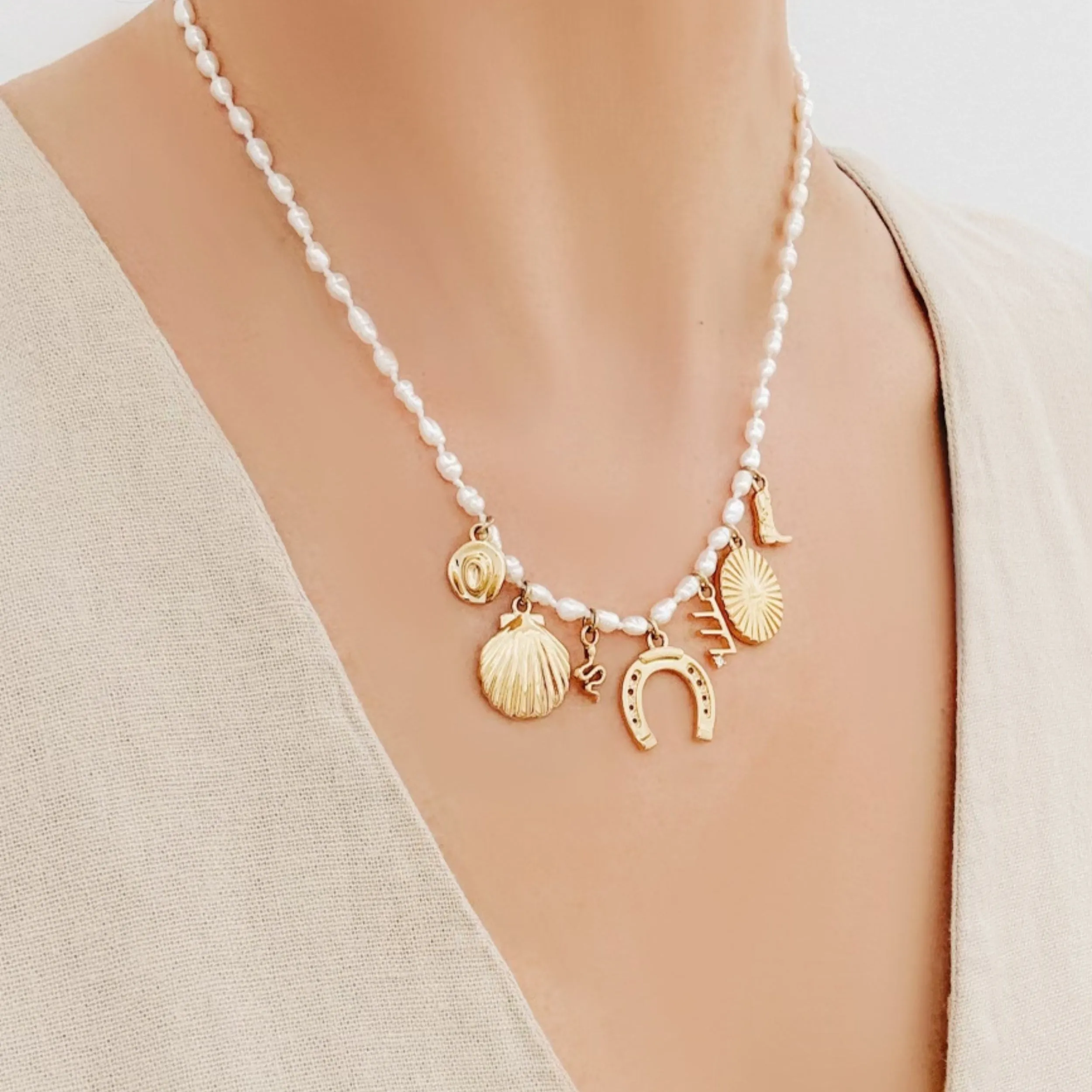 Austin Charm Necklace sold by Sugar Blossom product image thumbnail 2