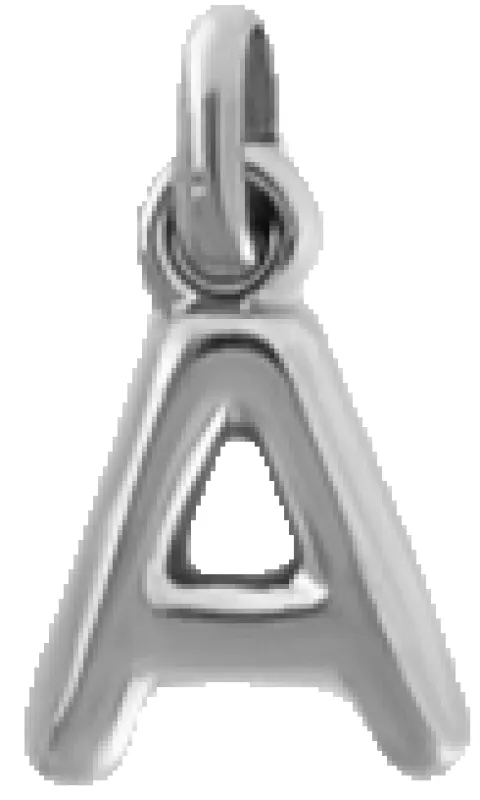 Puff Letters - Silver sold by Sugar Blossom