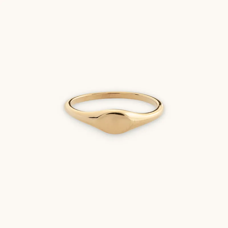 Engravable Signet Ring sold by Sugar Blossom