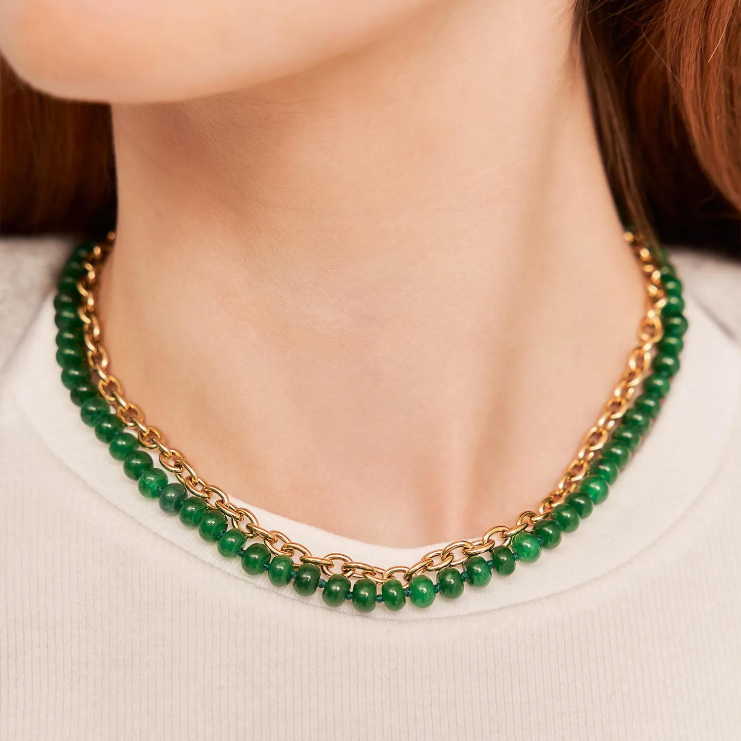 Fern Necklace sold by Sugar Blossom product image thumbnail 3