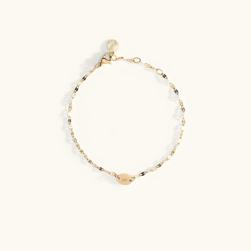 '26 Oval Bracelet made by Sugar Blossom