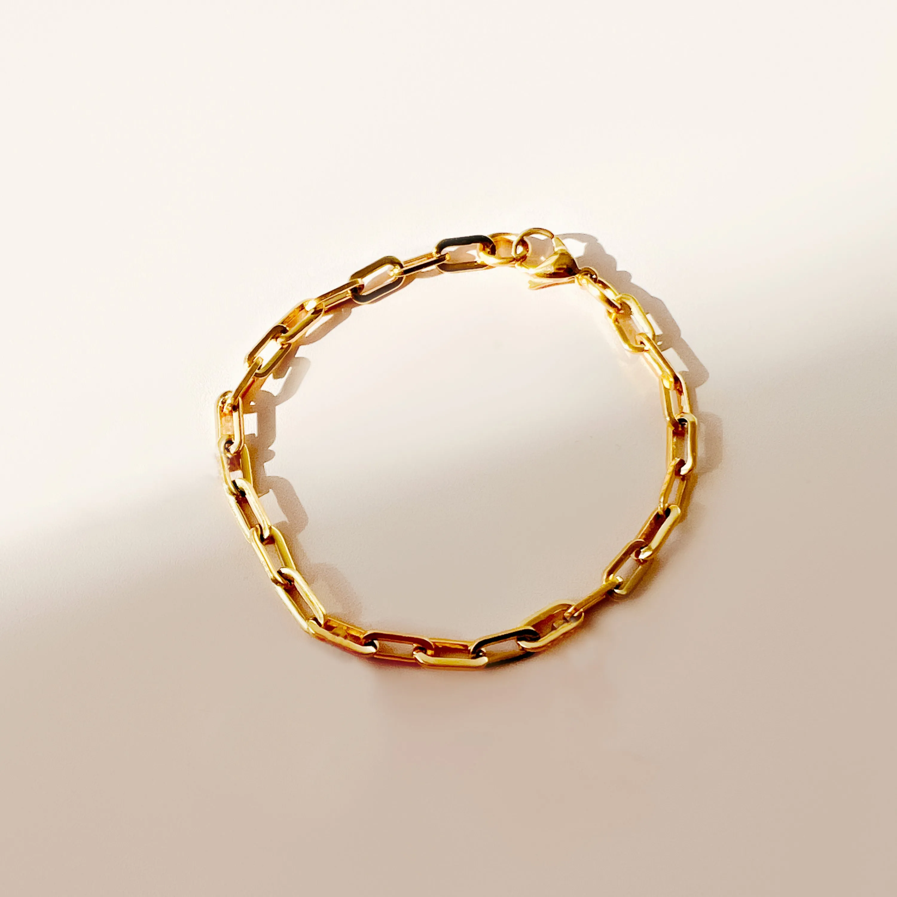 Chunky Paperclip Bracelet sold by Sugar Blossom product image thumbnail 2