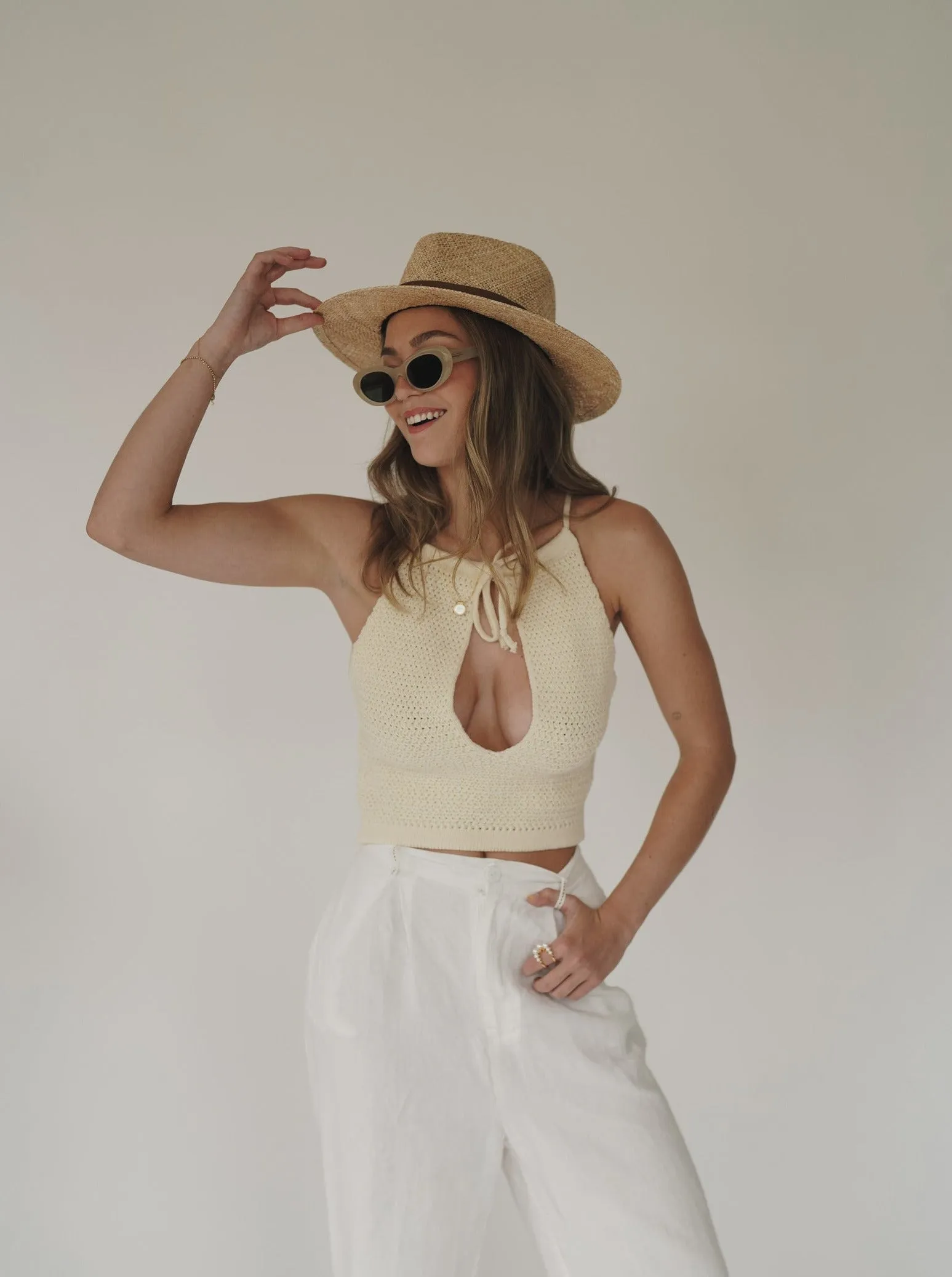 Textured Reversible Knit Top sold by VERAFIED product image thumbnail 5