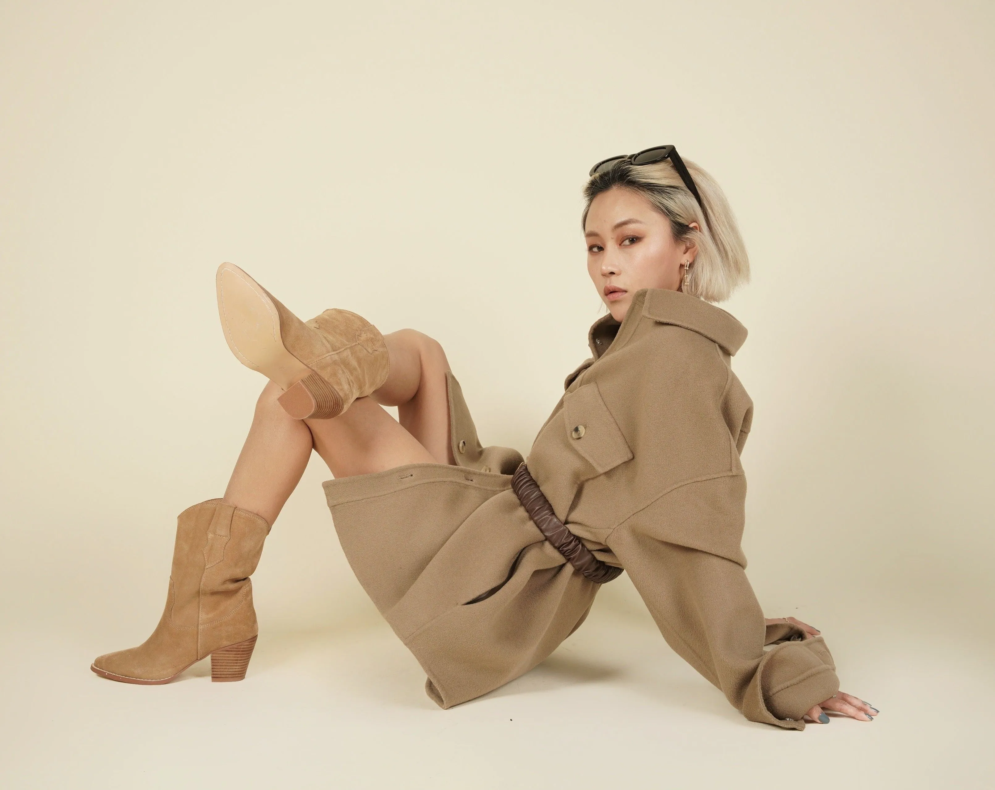 Cowboy Suede Boots sold by VERAFIED product image thumbnail 5