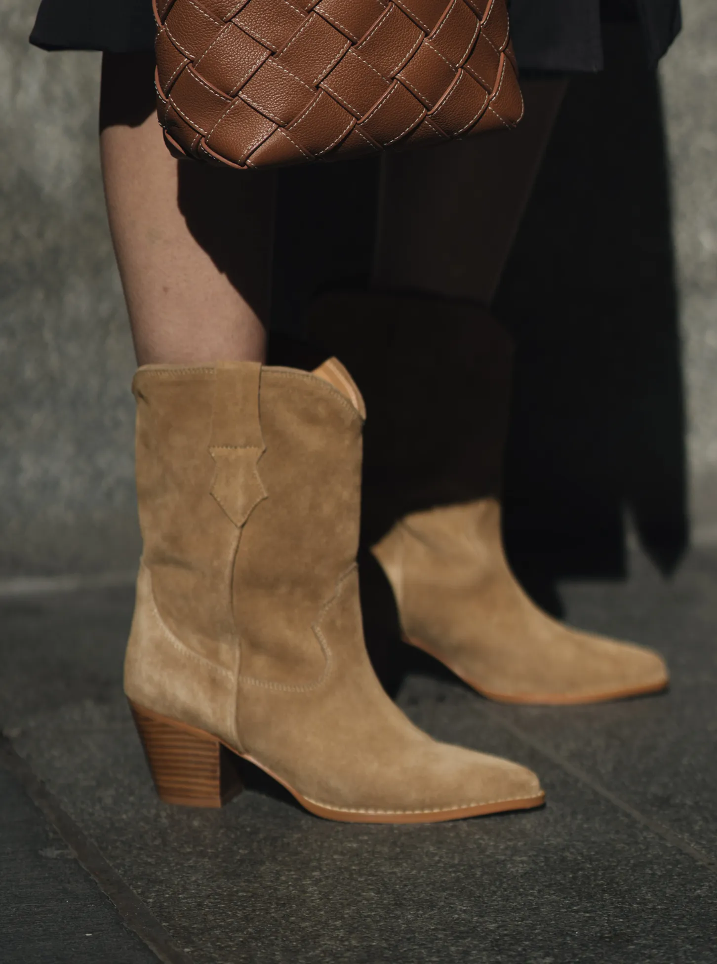 Cowboy Suede Boots sold by VERAFIED product image thumbnail 2