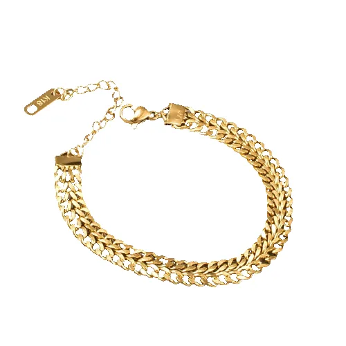 Double Curb Bracelet sold by VERAFIED