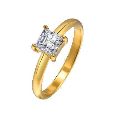 Charlotte Square Ring (Final Sale) sold by VERAFIED product image thumbnail 3