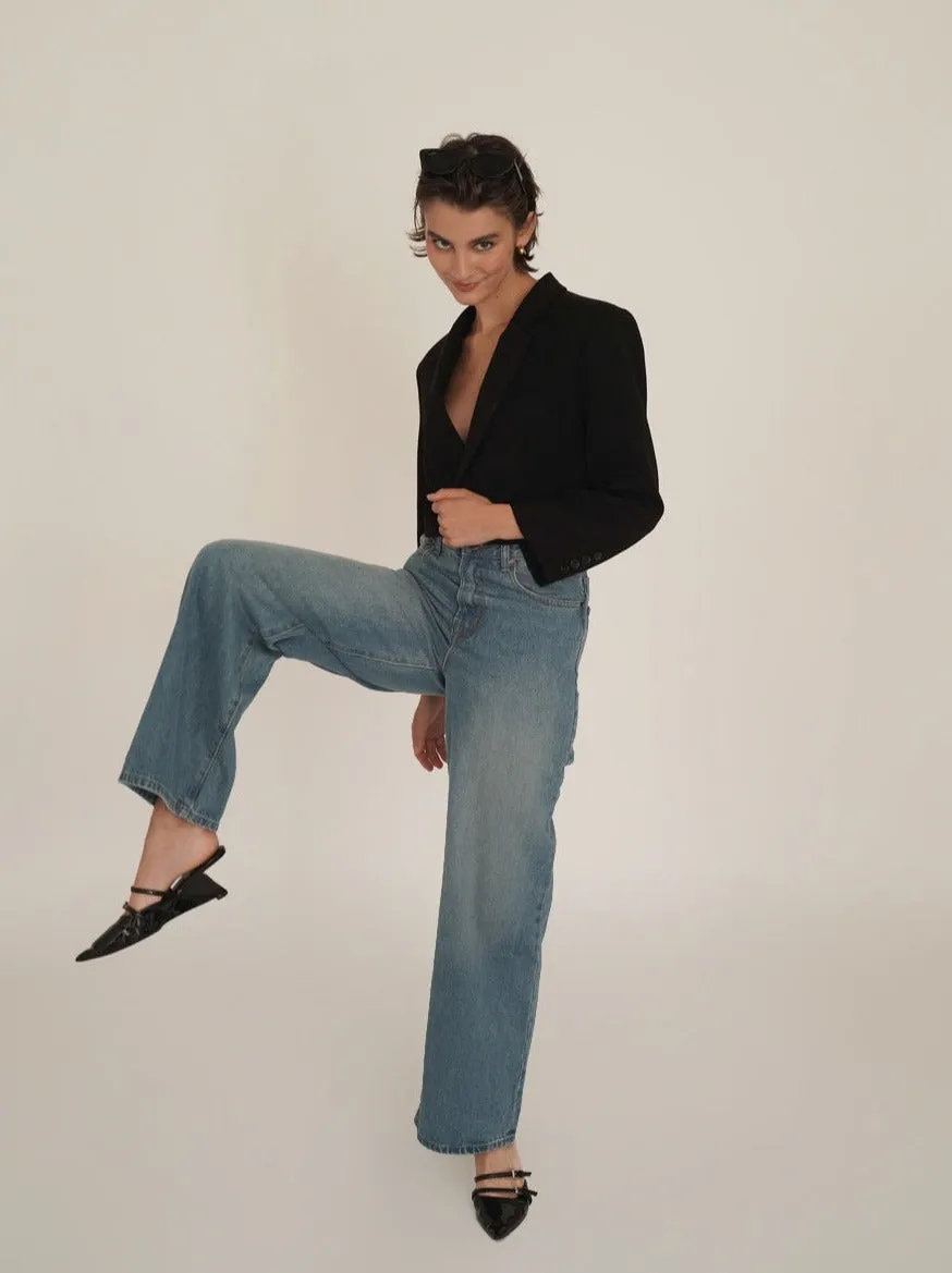 Wide-Leg Jeans sold by VERAFIED