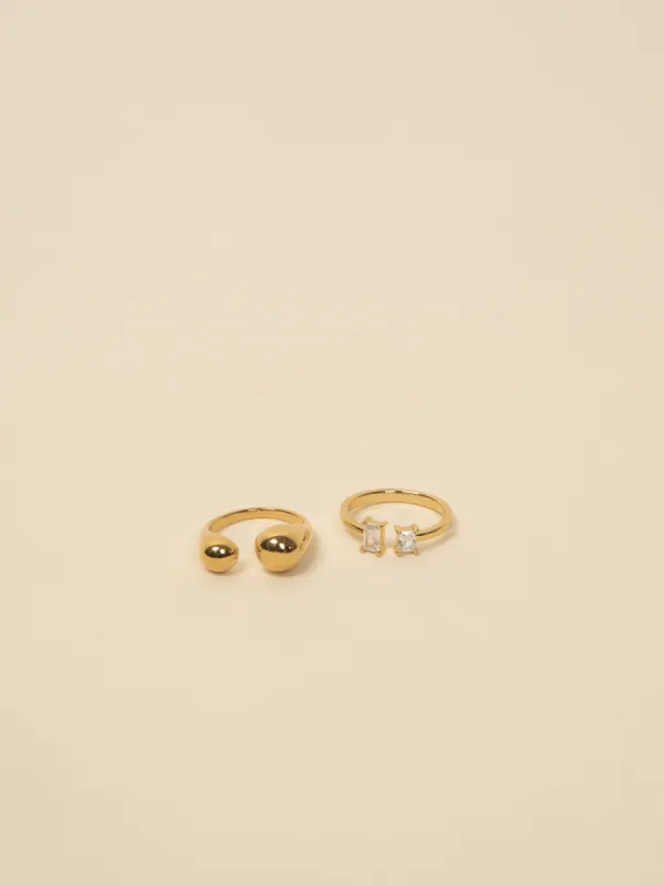 Golden Hour White Stone Ring sold by VERAFIED