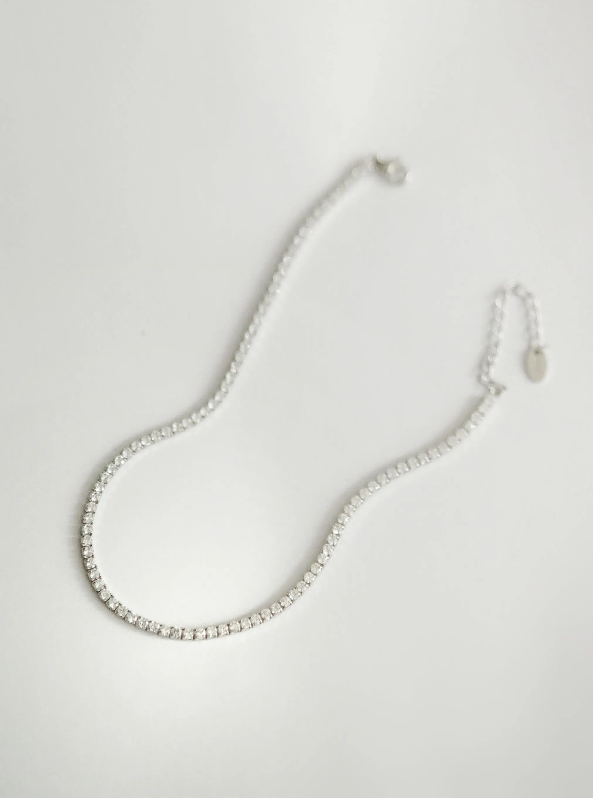 White Stone Anklet sold by VERAFIED