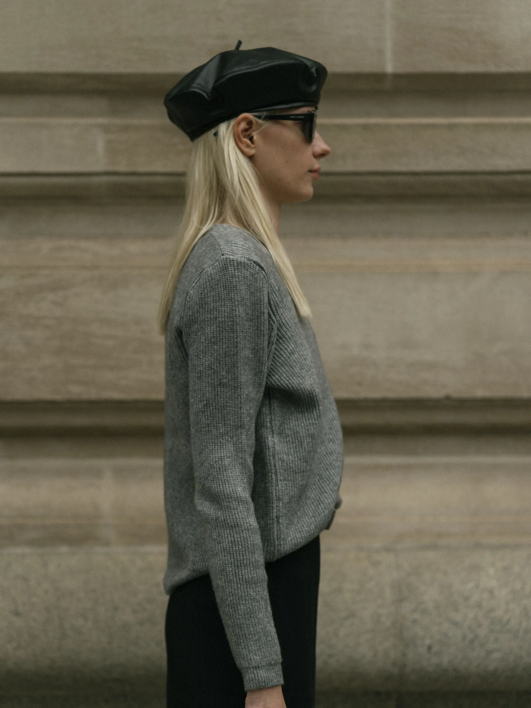 Grey Wool Sweater sold by VERAFIED product image thumbnail 5