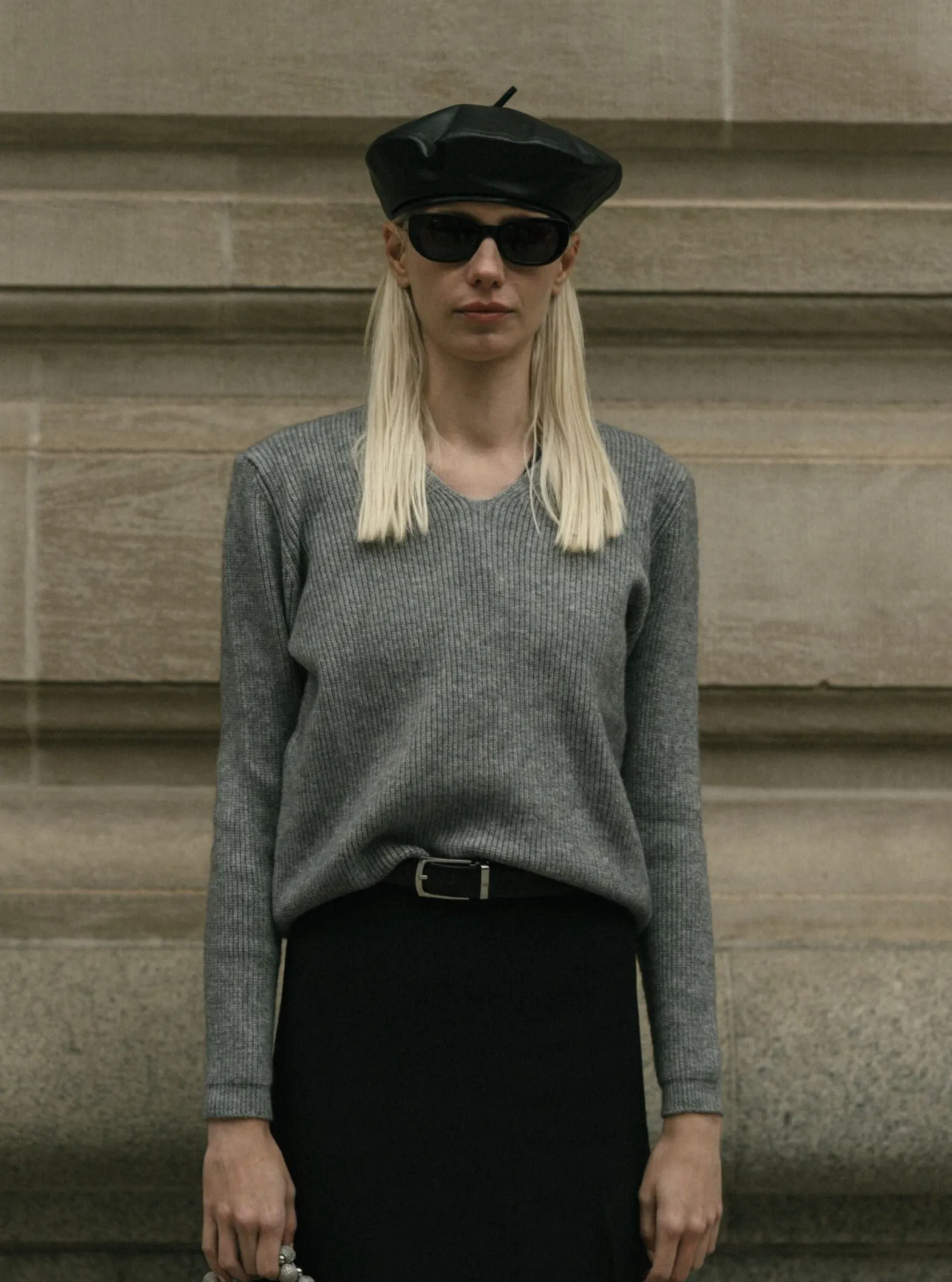 Grey Wool Sweater sold by VERAFIED product image thumbnail 4