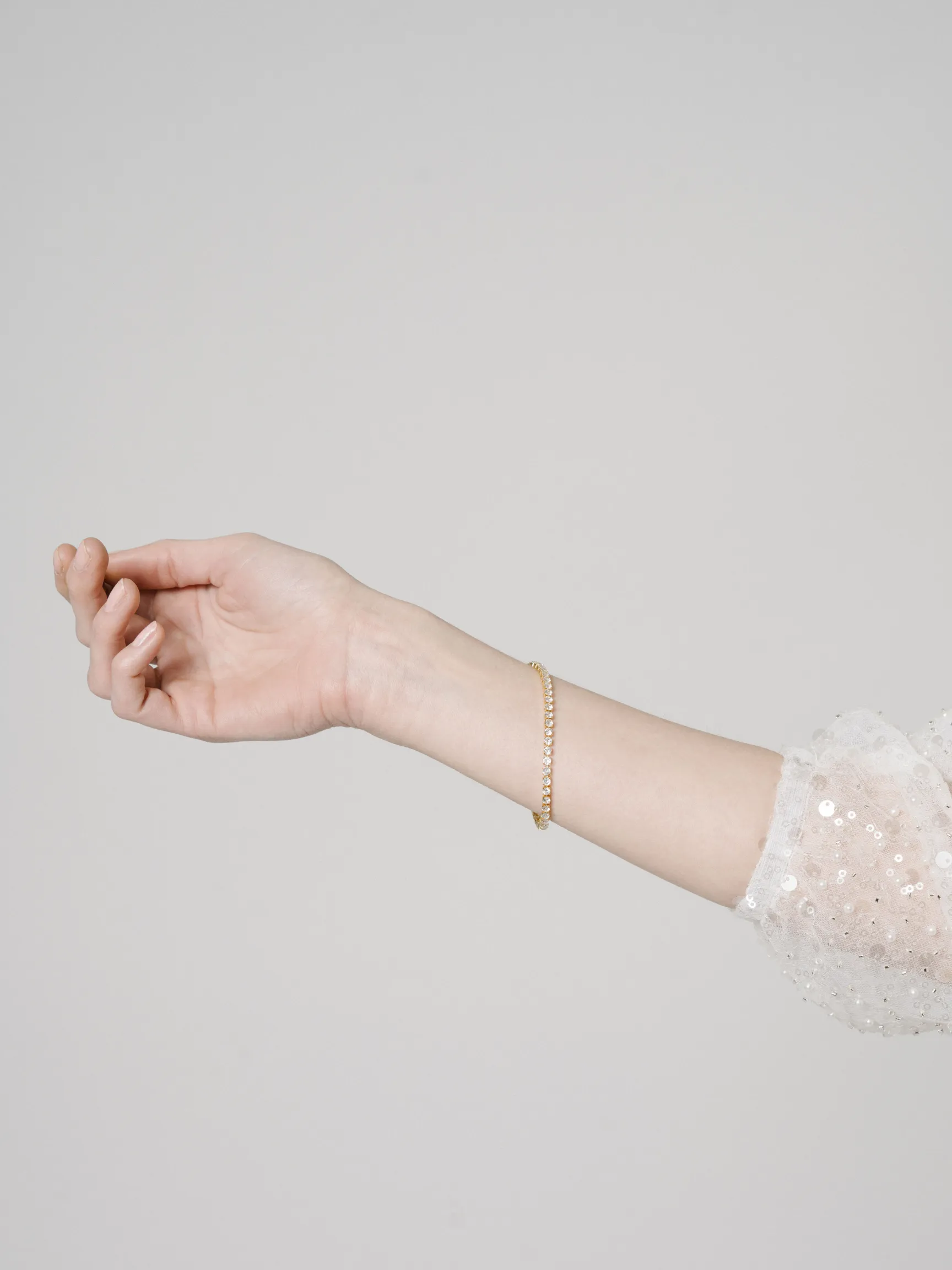 Charlotte Tennis Bracelet sold by VERAFIED product image thumbnail 2