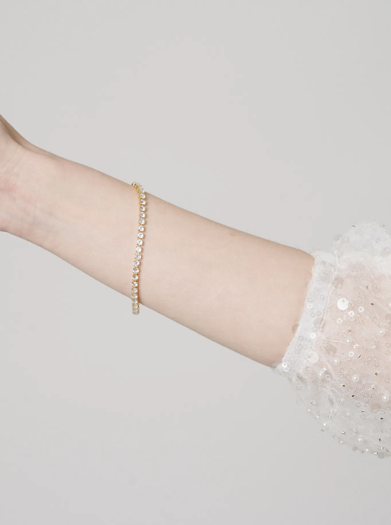 Charlotte Tennis Bracelet sold by VERAFIED product image thumbnail 5