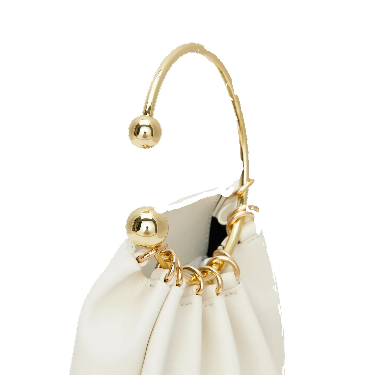 Cream Ring Handle Bag sold by VERAFIED product image thumbnail 4
