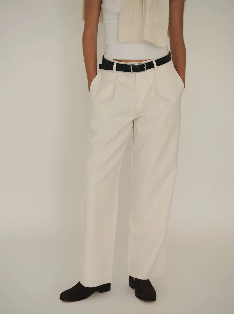 Solid Straight Leg Trousers (unisex) sold by VERAFIED