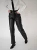 Vegan Leather Straight Pants sold by VERAFIED