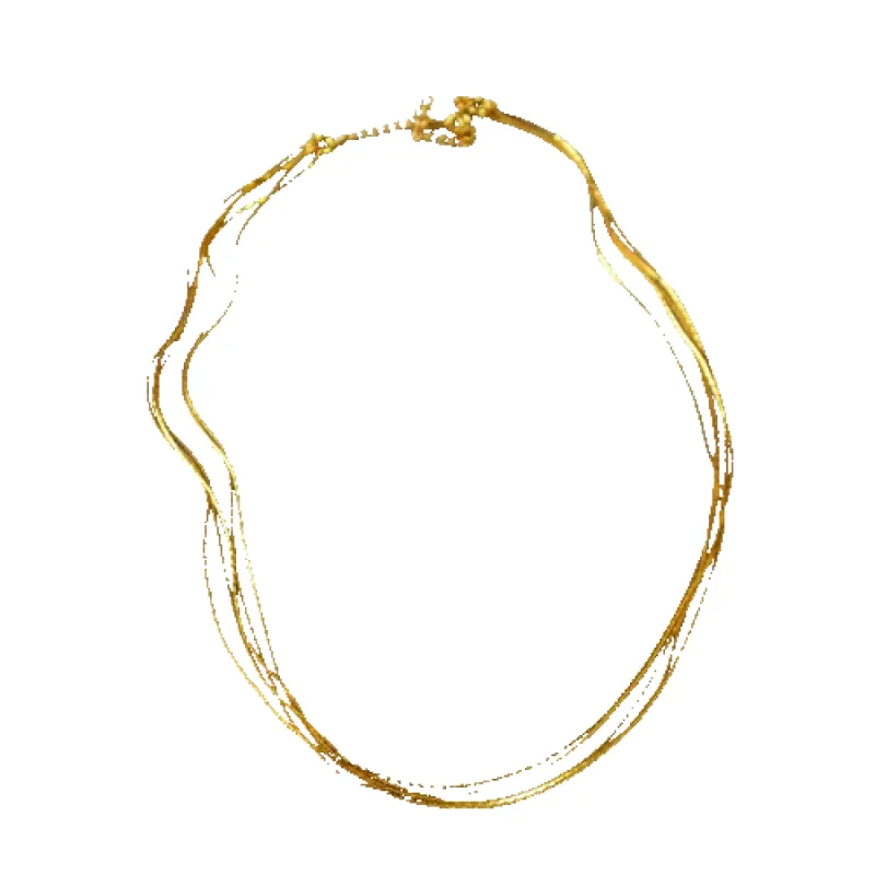 Minimal Layers Necklace sold by VERAFIED