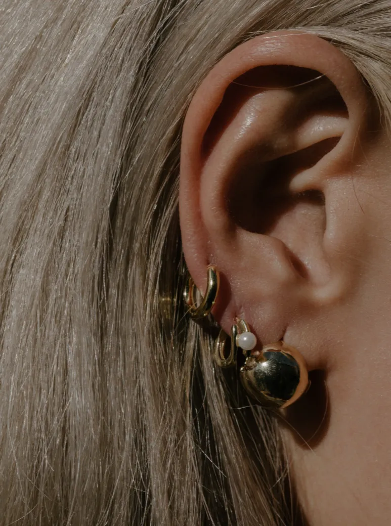 Boyfriend Mini Hoops sold by VERAFIED product image thumbnail 2