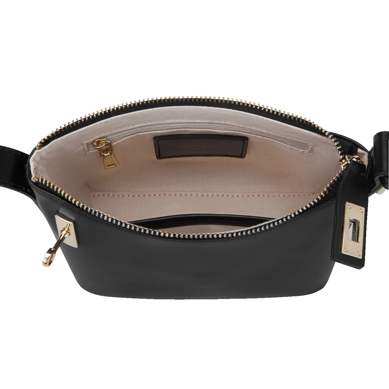 Mini Gold Black Hobo Bag sold by VERAFIED product image thumbnail 5