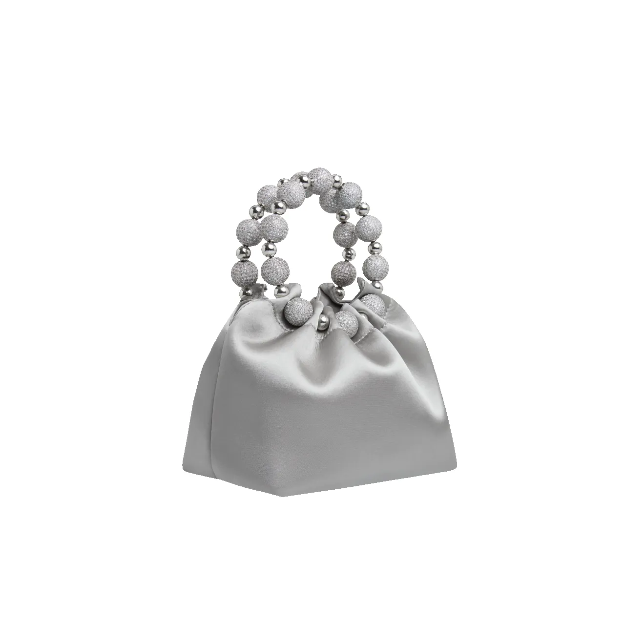 Mini Silver Diamond Handbag sold by VERAFIED product image thumbnail 3
