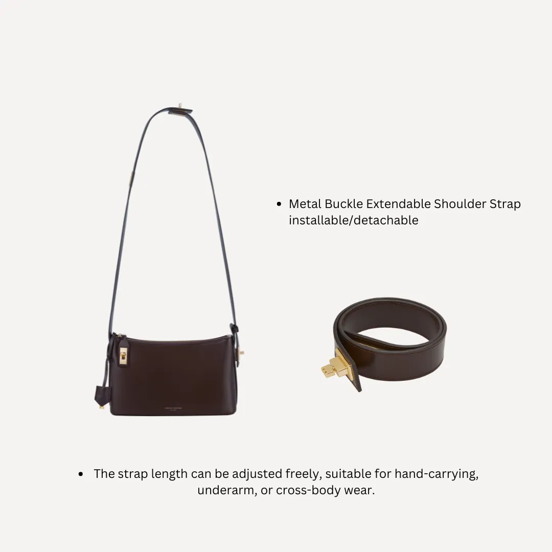 Chocolate Crossbody Extension Strap sold by VERAFIED product image thumbnail 3