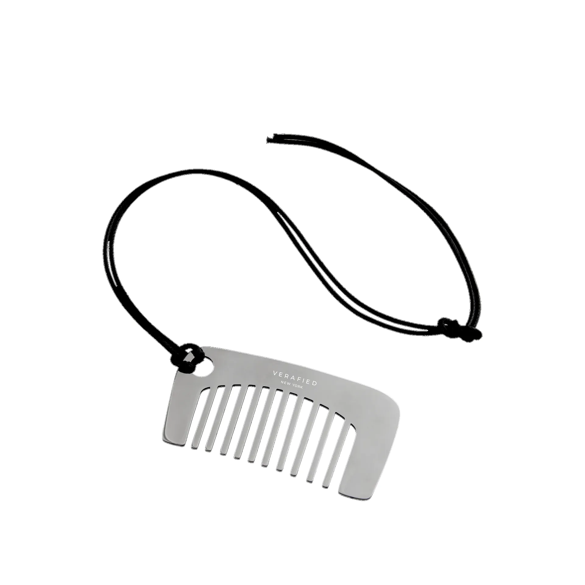 Silver Comb Charm sold by VERAFIED