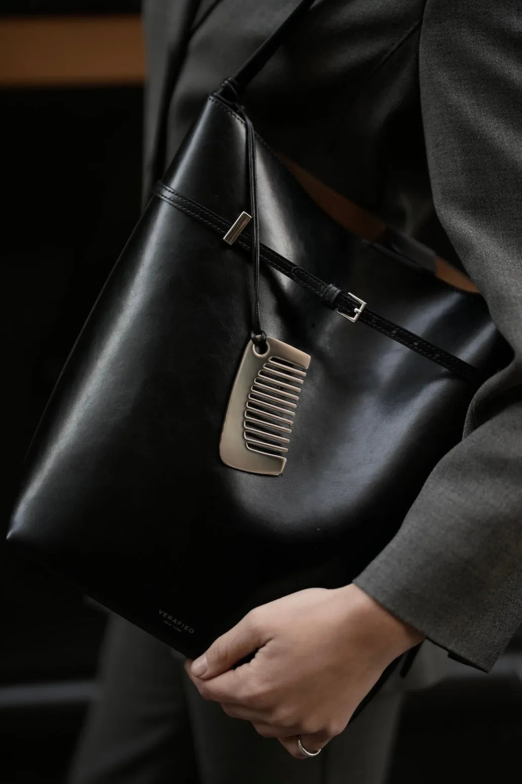 Silver Comb Charm sold by VERAFIED product image thumbnail 4