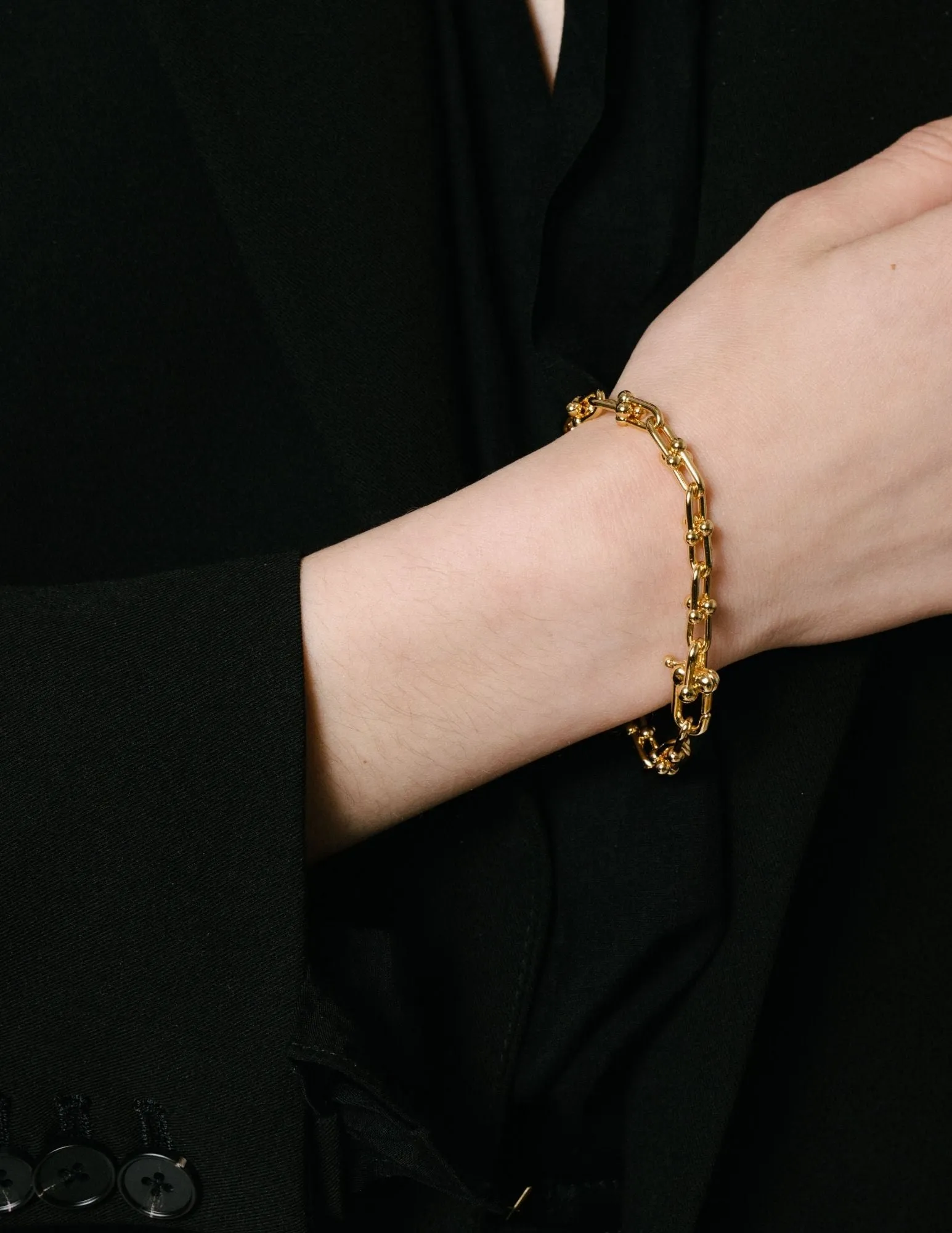 Nomo Gold Chain Link Bracelet (Final Sale) sold by VERAFIED product image thumbnail 5